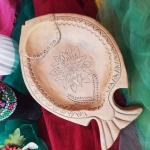 Fish Shaped Clay Dish